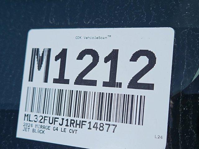 new 2024 Mitsubishi Mirage G4 car, priced at $19,915