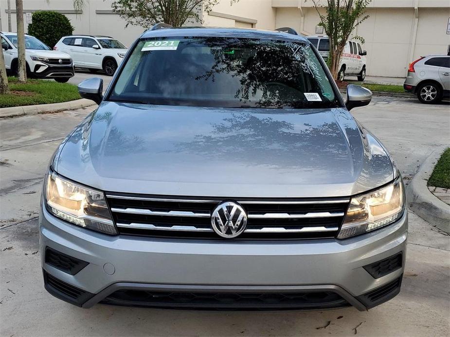 used 2021 Volkswagen Tiguan car, priced at $18,998