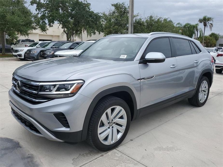 used 2021 Volkswagen Atlas Cross Sport car, priced at $27,577