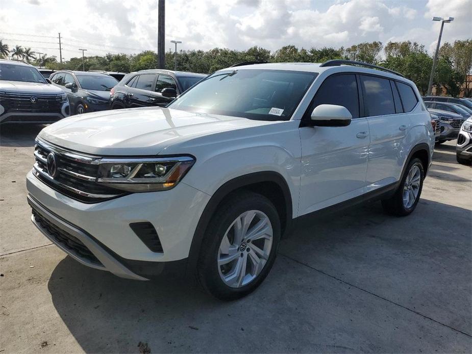 used 2021 Volkswagen Atlas car, priced at $27,877