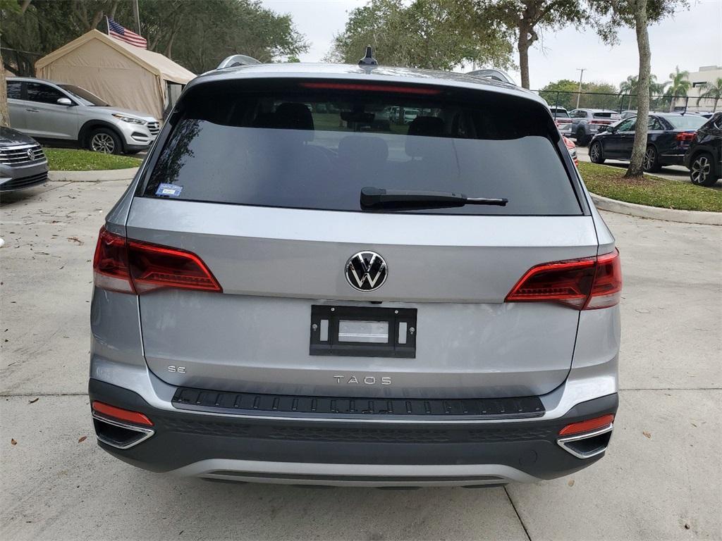 used 2023 Volkswagen Taos car, priced at $23,477