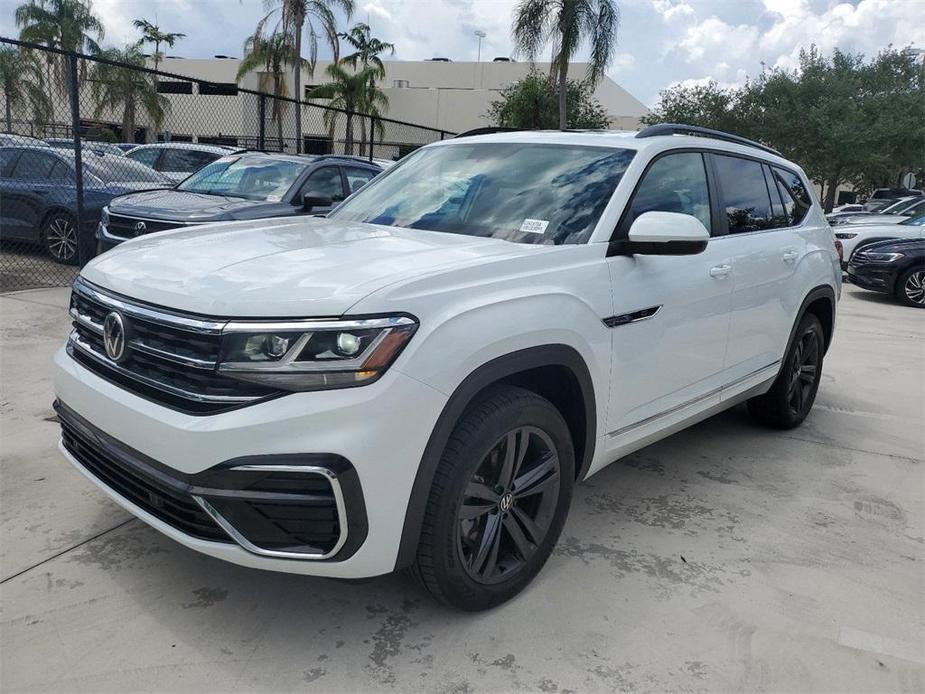 used 2021 Volkswagen Atlas car, priced at $28,877