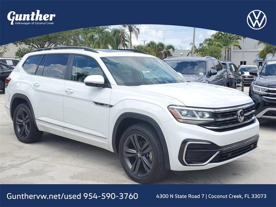 used 2021 Volkswagen Atlas car, priced at $28,877