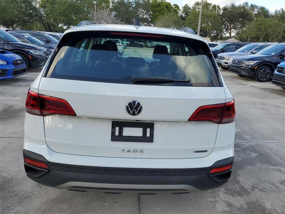 used 2022 Volkswagen Taos car, priced at $18,777