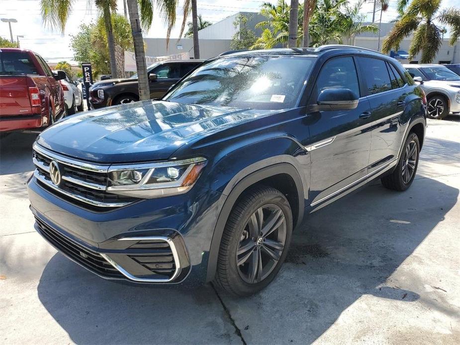 used 2021 Volkswagen Atlas Cross Sport car, priced at $30,877