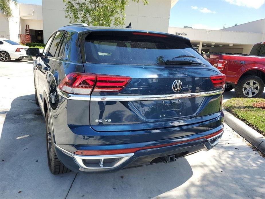 used 2021 Volkswagen Atlas Cross Sport car, priced at $30,877