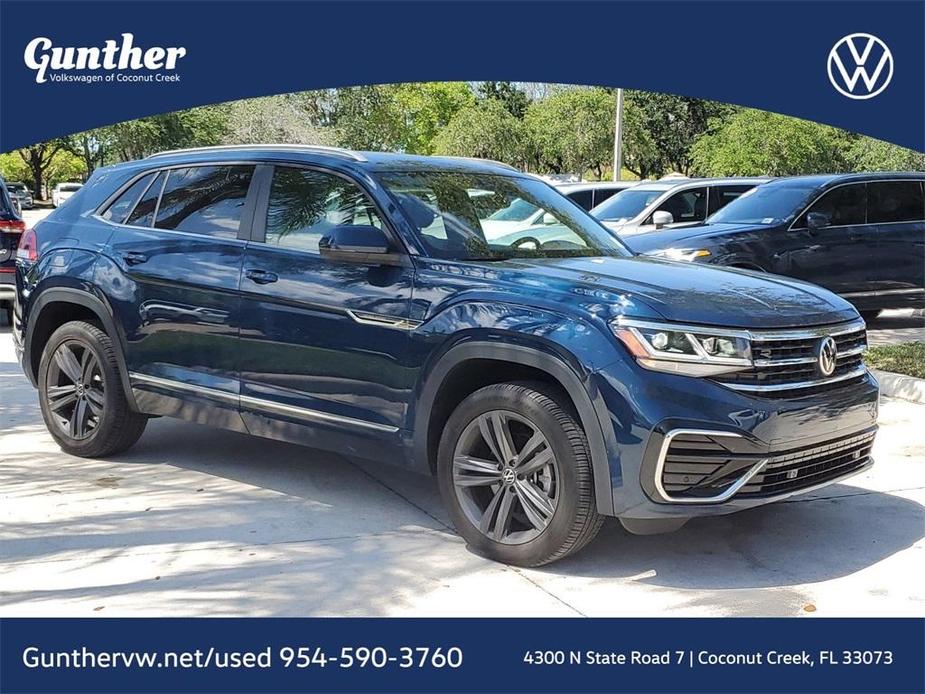 used 2021 Volkswagen Atlas Cross Sport car, priced at $30,877