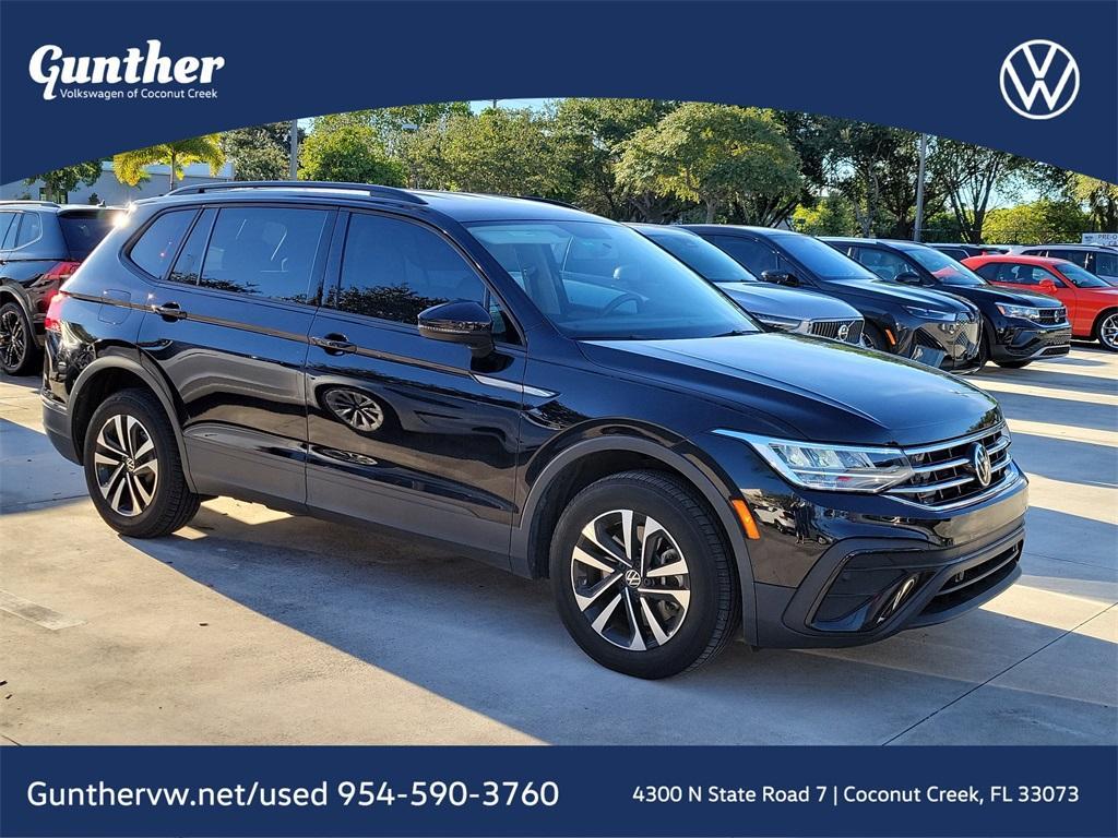 used 2022 Volkswagen Tiguan car, priced at $18,677