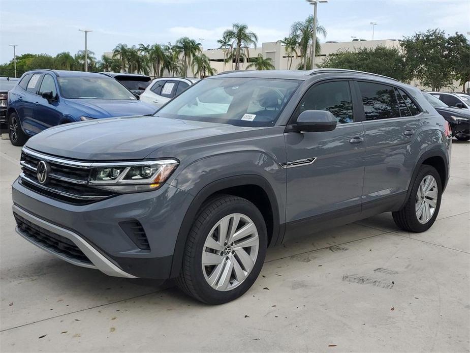 used 2021 Volkswagen Atlas Cross Sport car, priced at $25,377