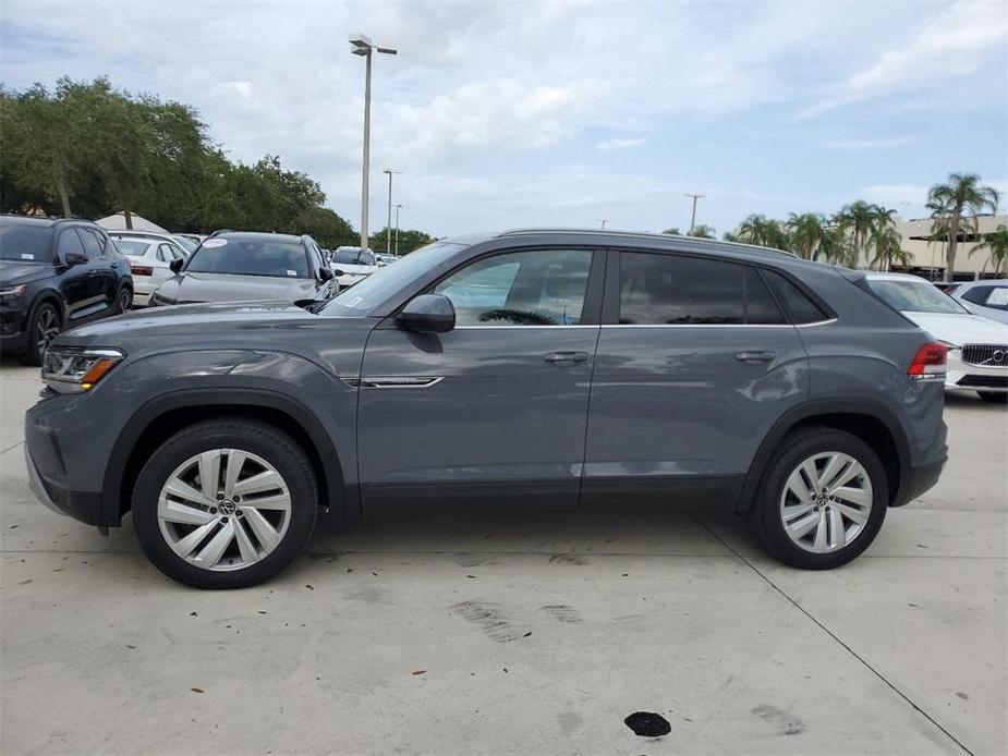 used 2021 Volkswagen Atlas Cross Sport car, priced at $25,377