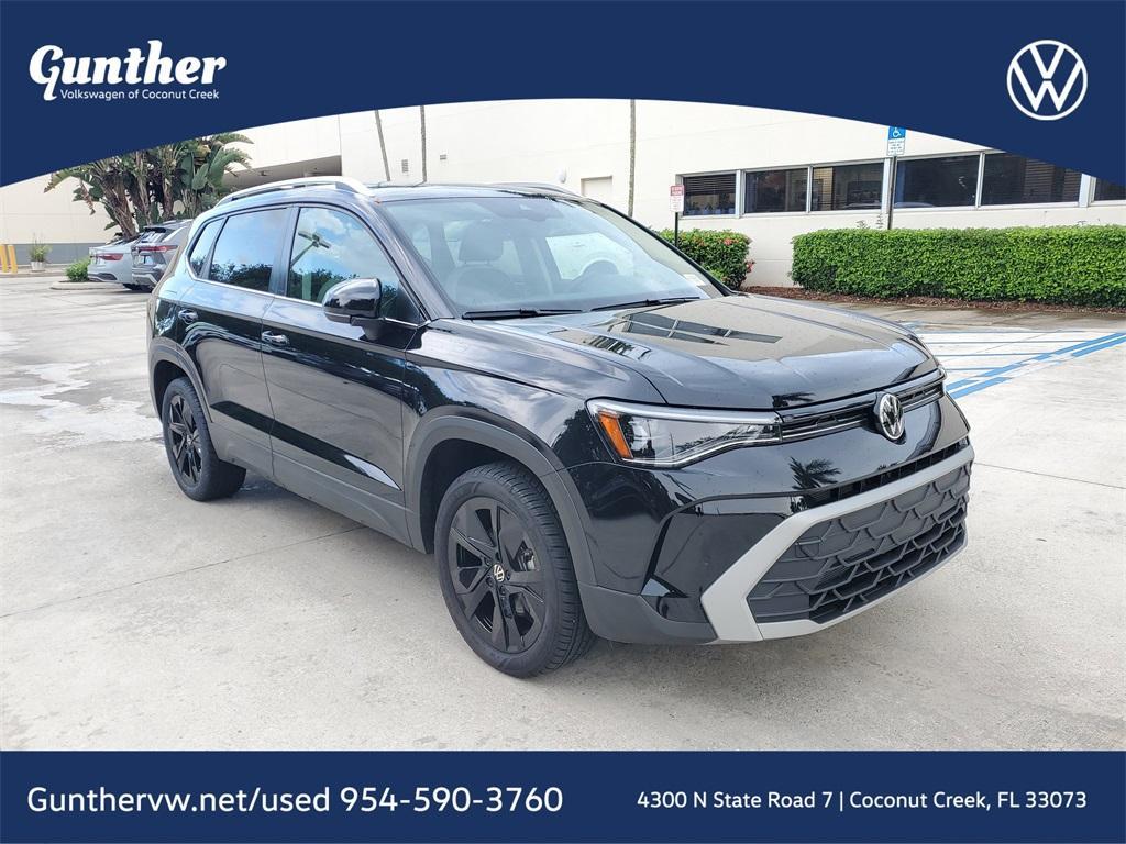 used 2025 Volkswagen Taos car, priced at $27,598