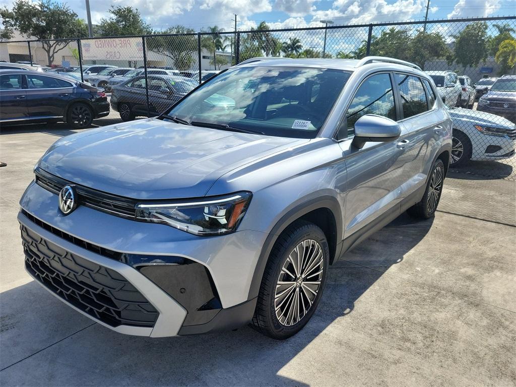 used 2025 Volkswagen Taos car, priced at $28,598