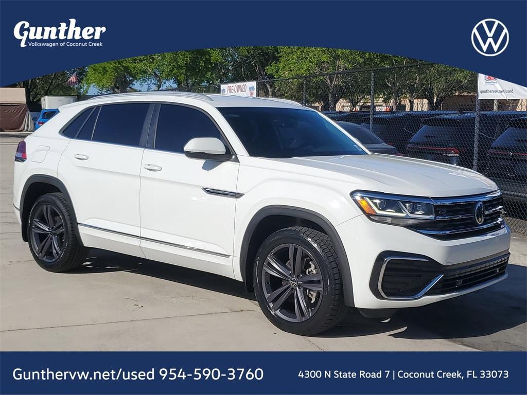 used 2021 Volkswagen Atlas Cross Sport car, priced at $26,877