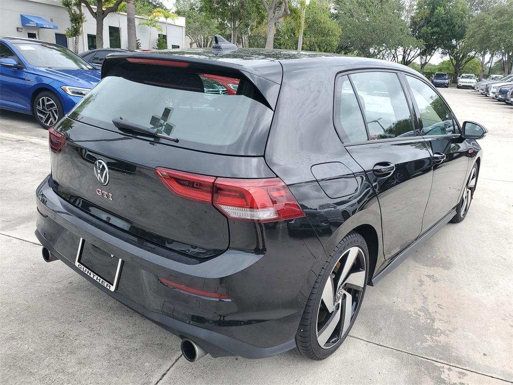 used 2024 Volkswagen Golf GTI car, priced at $28,477