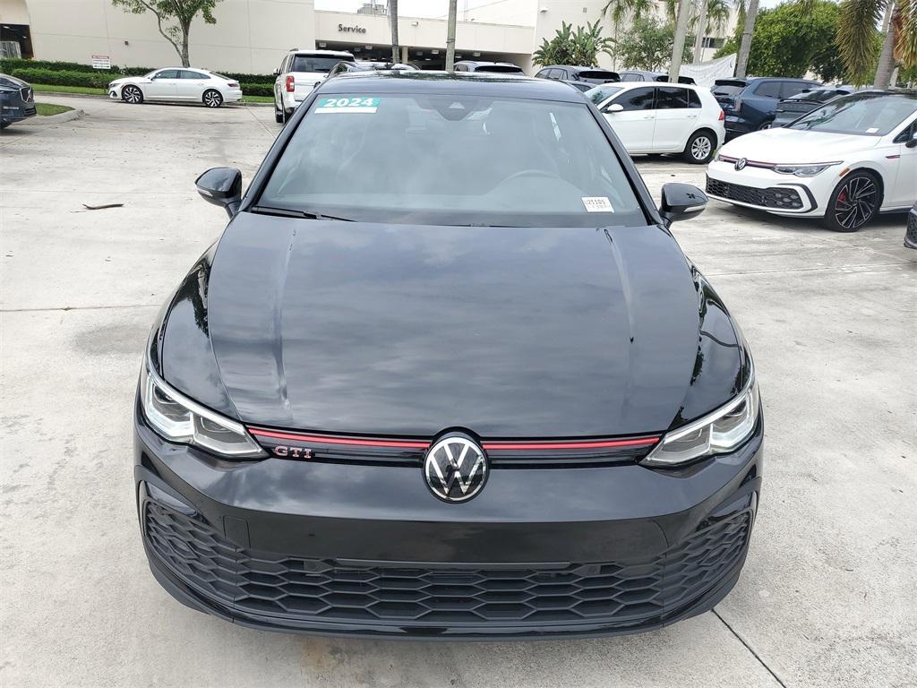 used 2024 Volkswagen Golf GTI car, priced at $28,477