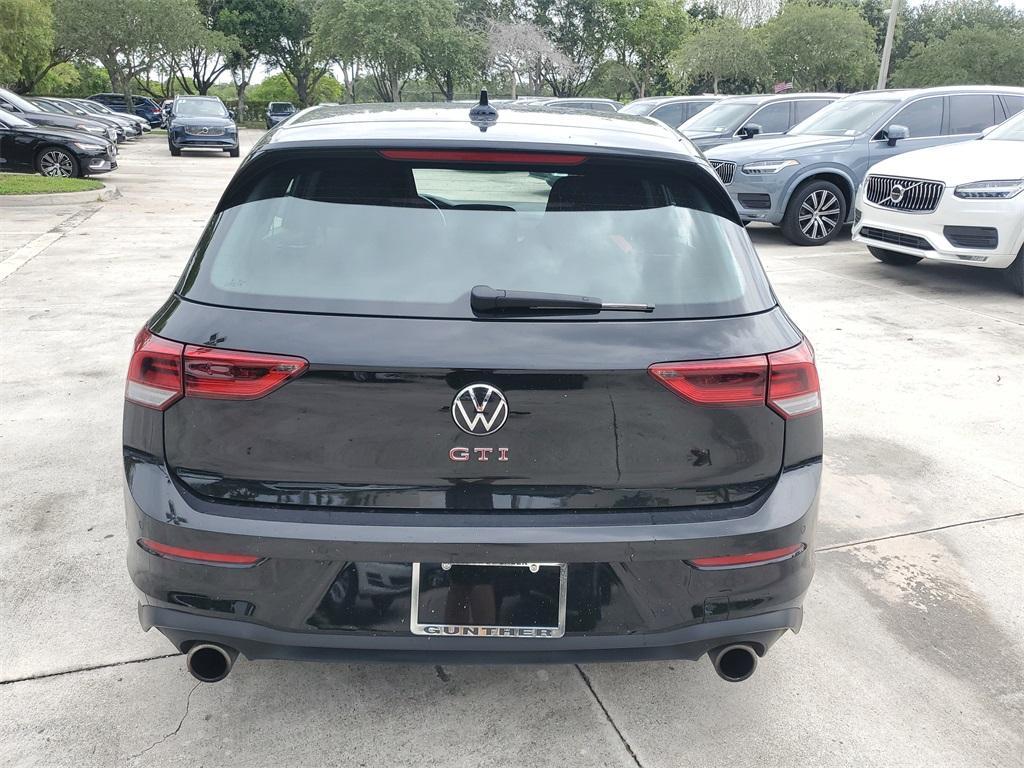 used 2024 Volkswagen Golf GTI car, priced at $28,477