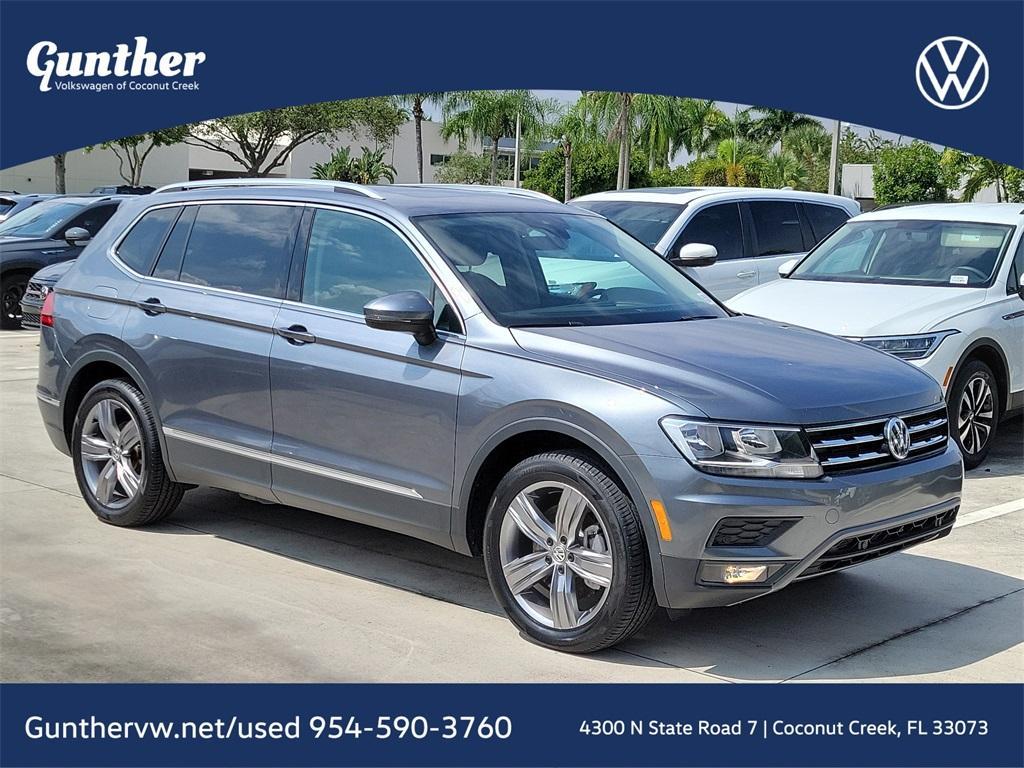used 2021 Volkswagen Tiguan car, priced at $21,777