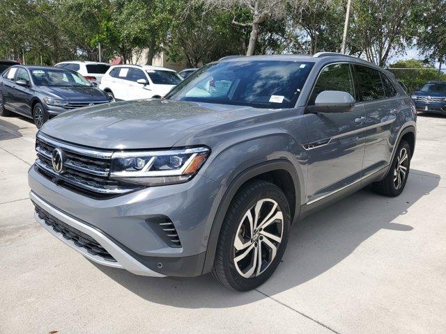 used 2021 Volkswagen Atlas Cross Sport car, priced at $31,977