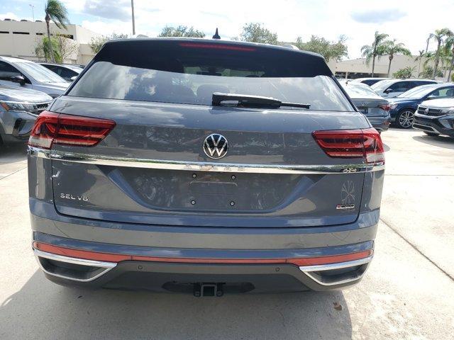 used 2021 Volkswagen Atlas Cross Sport car, priced at $31,977