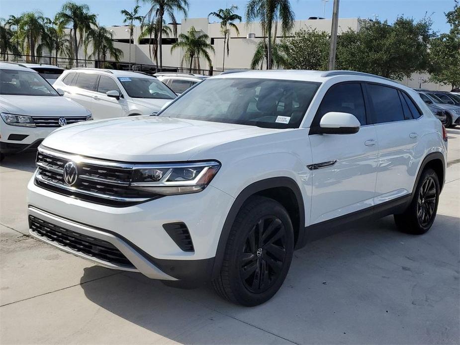 used 2022 Volkswagen Atlas Cross Sport car, priced at $27,677