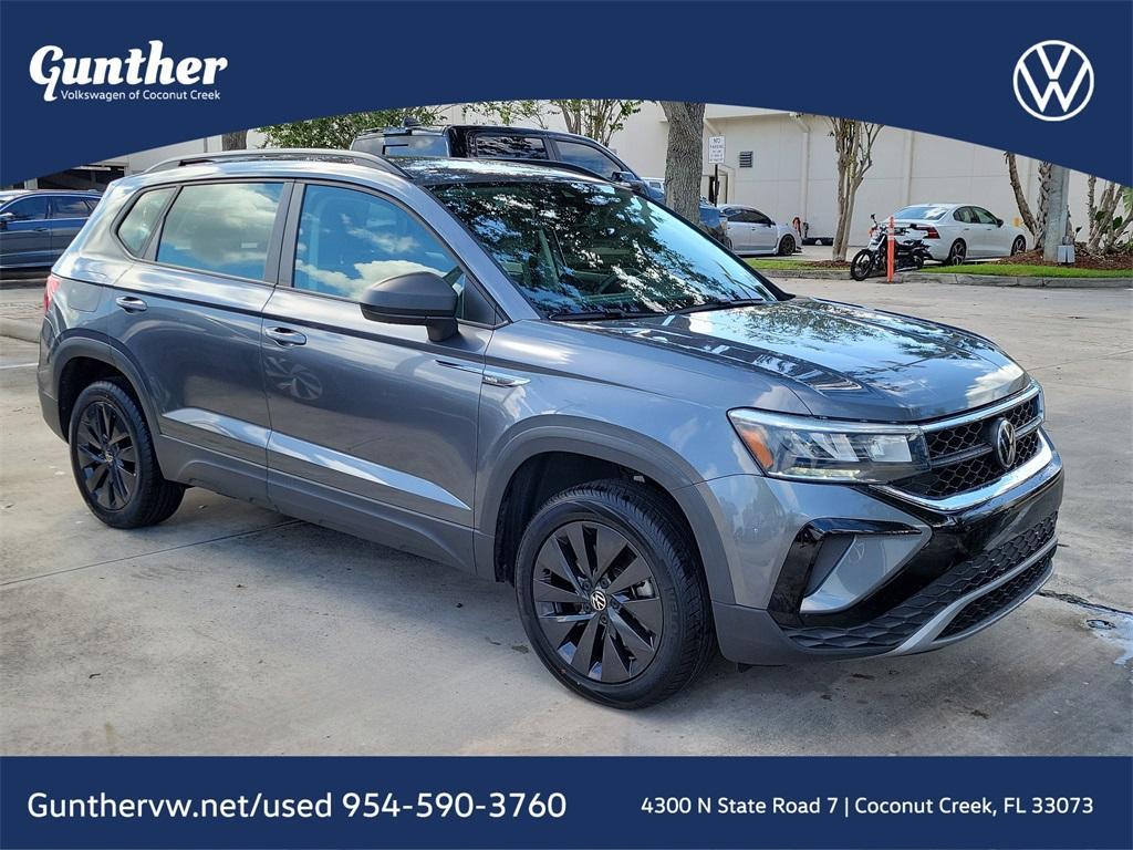 used 2022 Volkswagen Taos car, priced at $15,598