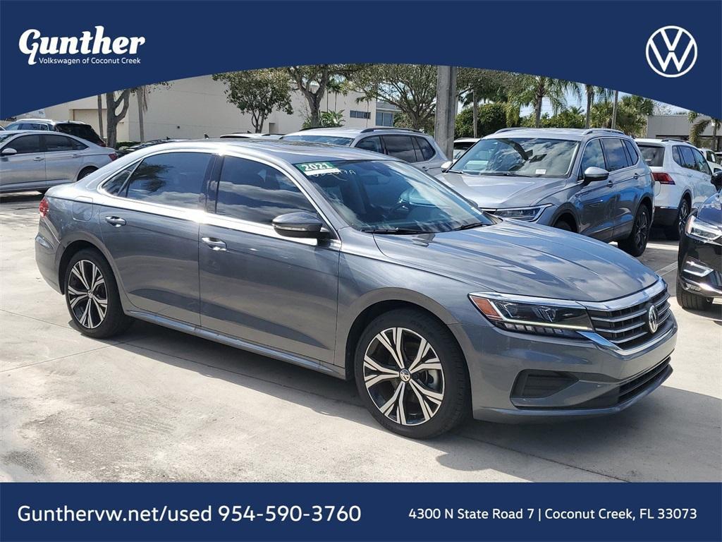 used 2021 Volkswagen Passat car, priced at $17,977