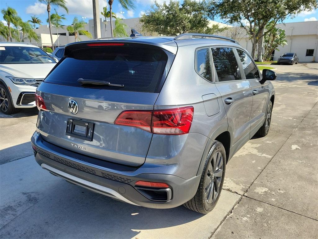 used 2024 Volkswagen Taos car, priced at $19,677
