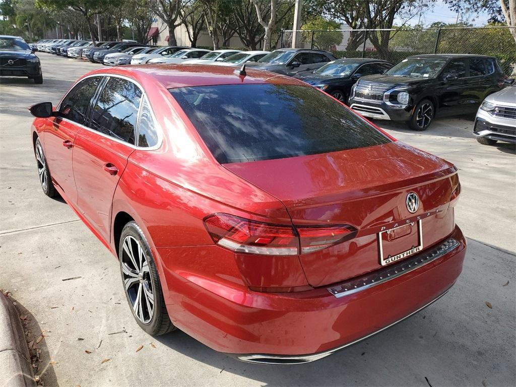 used 2021 Volkswagen Passat car, priced at $17,977