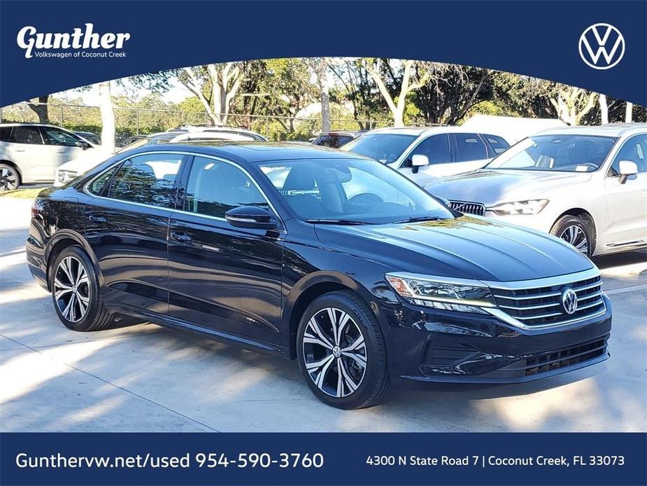 used 2022 Volkswagen Passat car, priced at $18,977