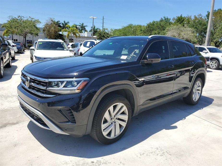 used 2021 Volkswagen Atlas Cross Sport car, priced at $26,577