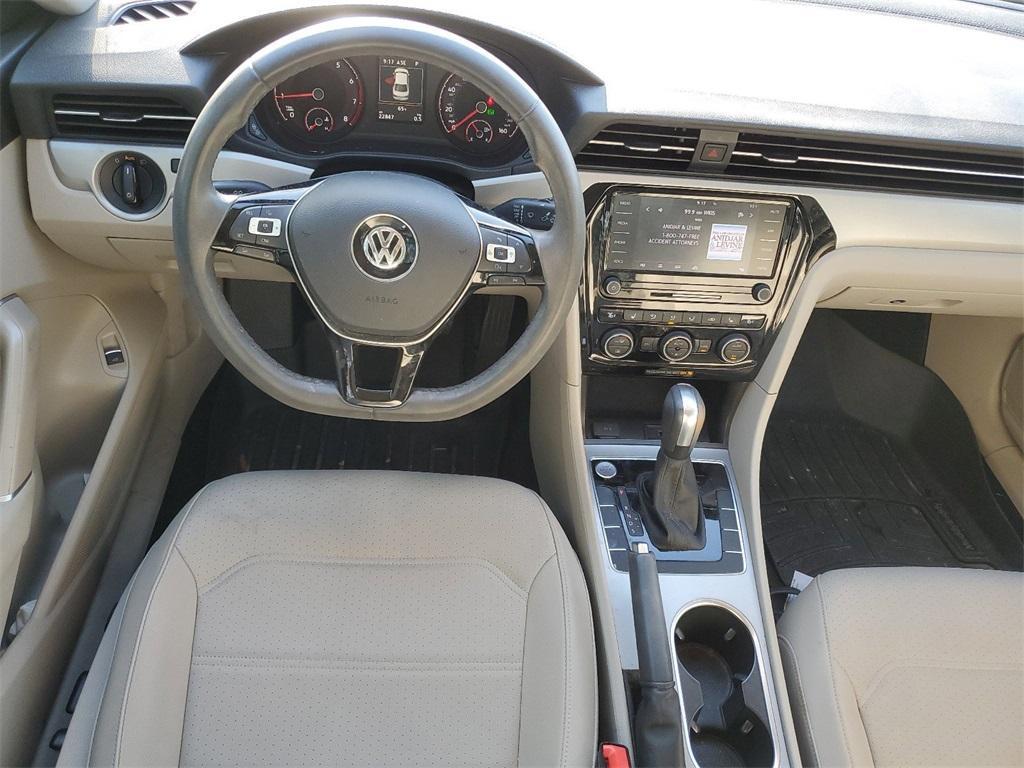 used 2022 Volkswagen Passat car, priced at $19,877