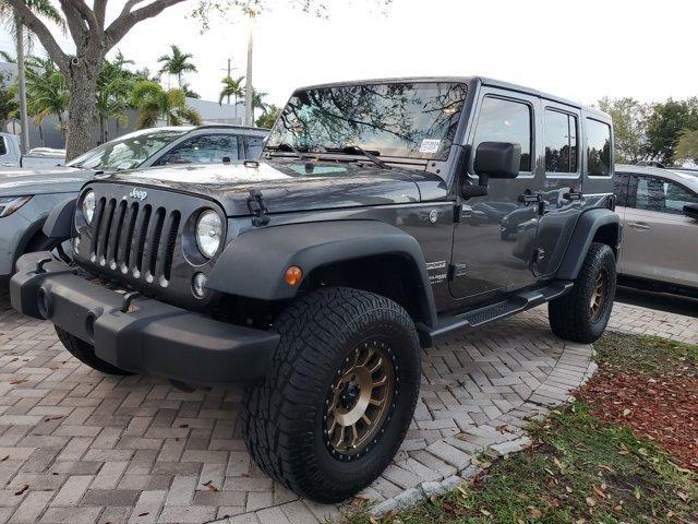 used 2018 Jeep Wrangler JK Unlimited car, priced at $21,698