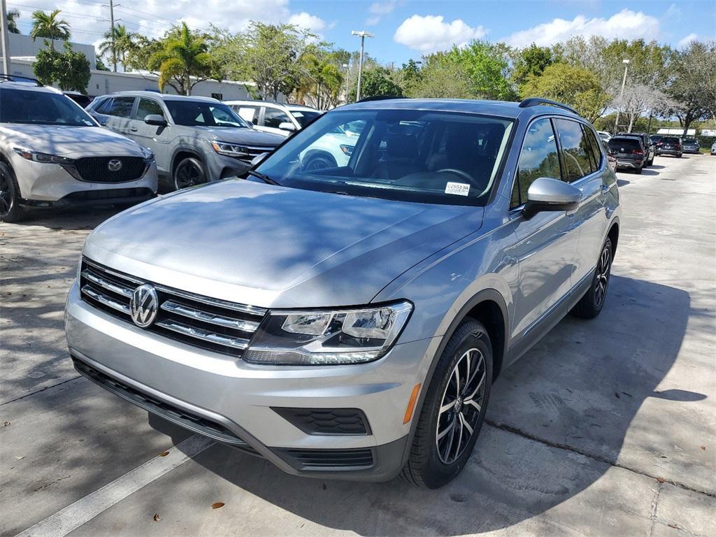 used 2021 Volkswagen Tiguan car, priced at $20,977