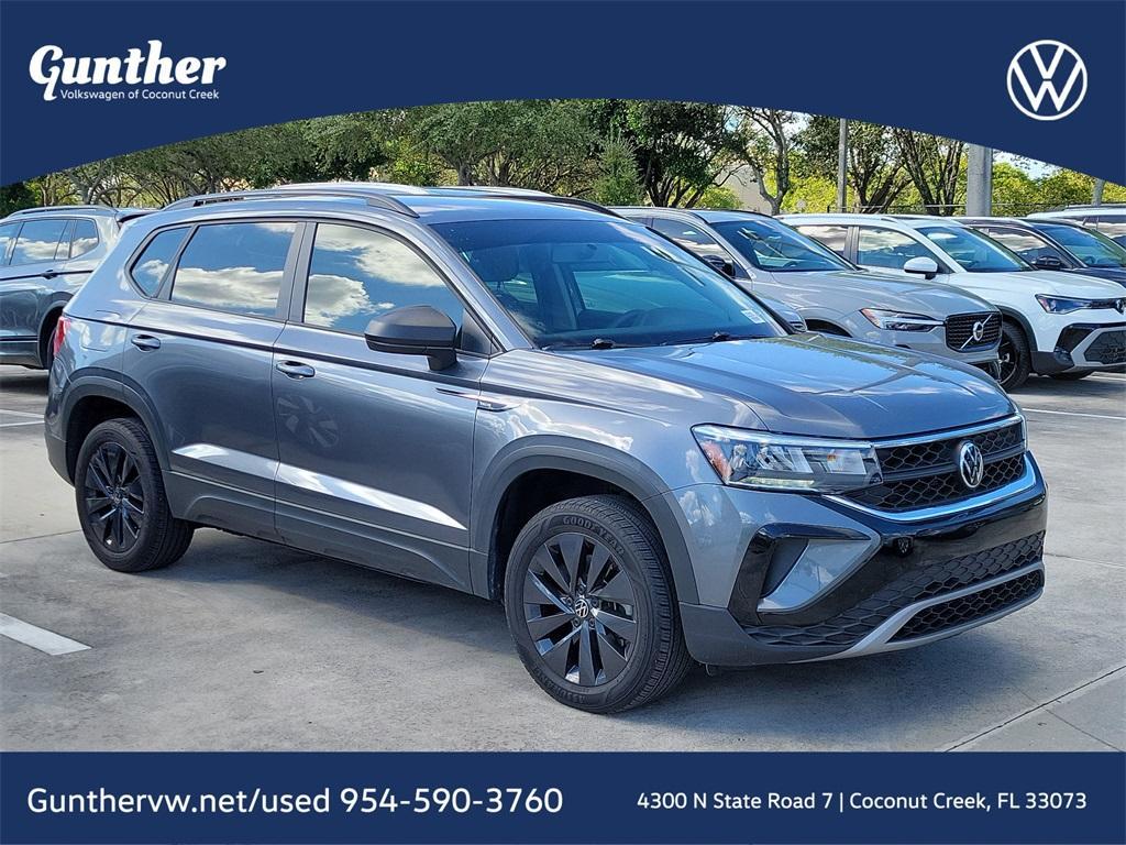used 2022 Volkswagen Taos car, priced at $17,377