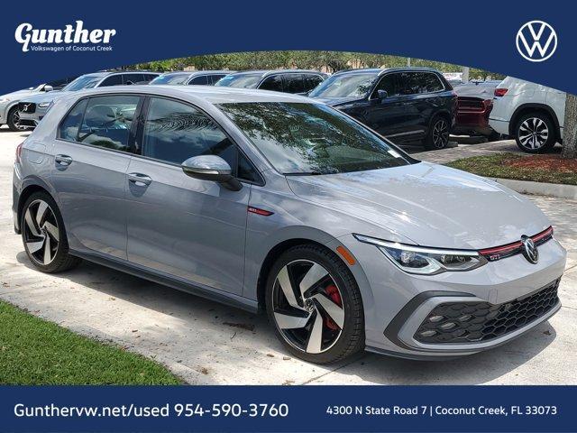 used 2024 Volkswagen Golf GTI car, priced at $28,677
