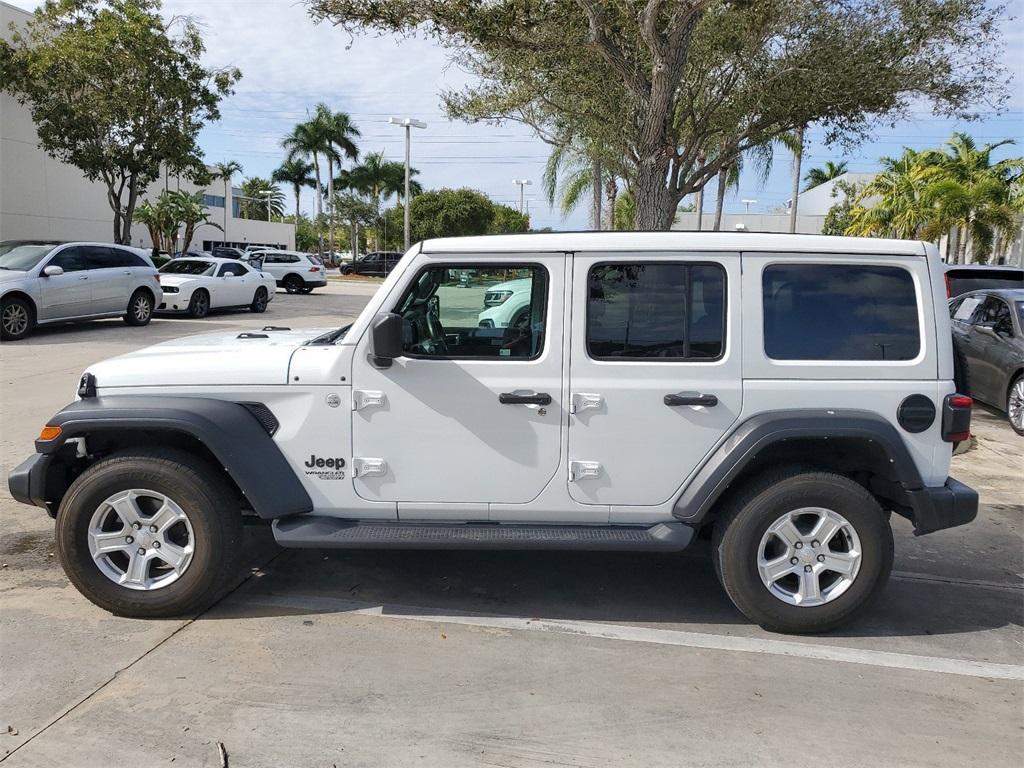 used 2021 Jeep Wrangler Unlimited car, priced at $29,898