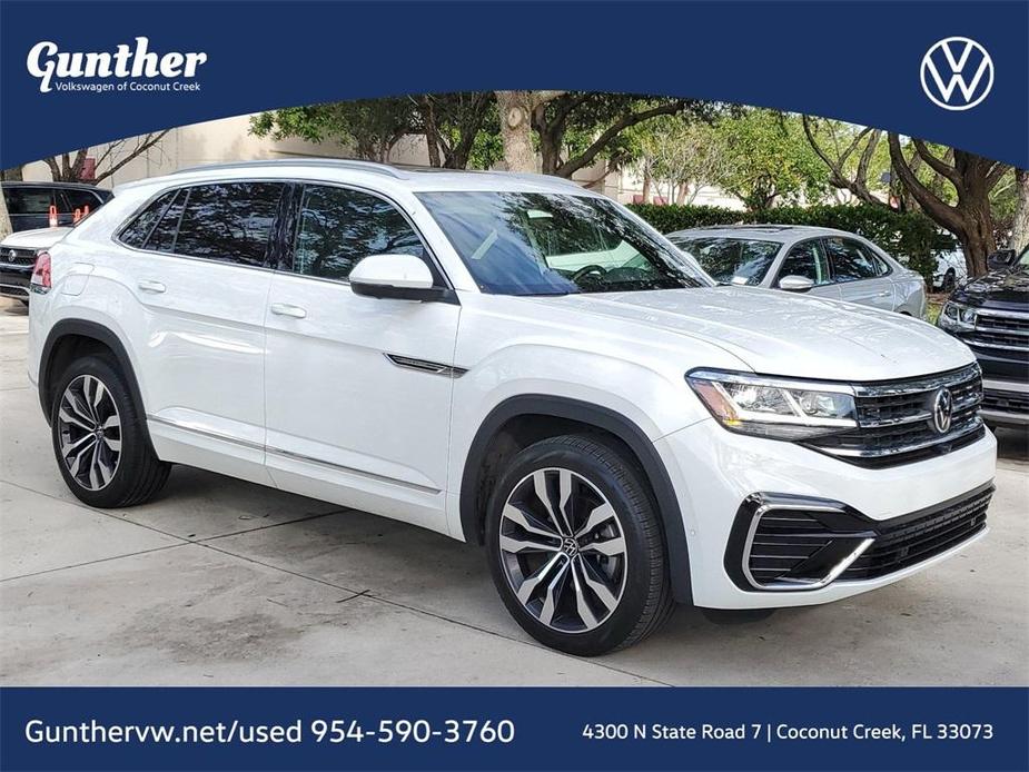 used 2021 Volkswagen Atlas Cross Sport car, priced at $32,677