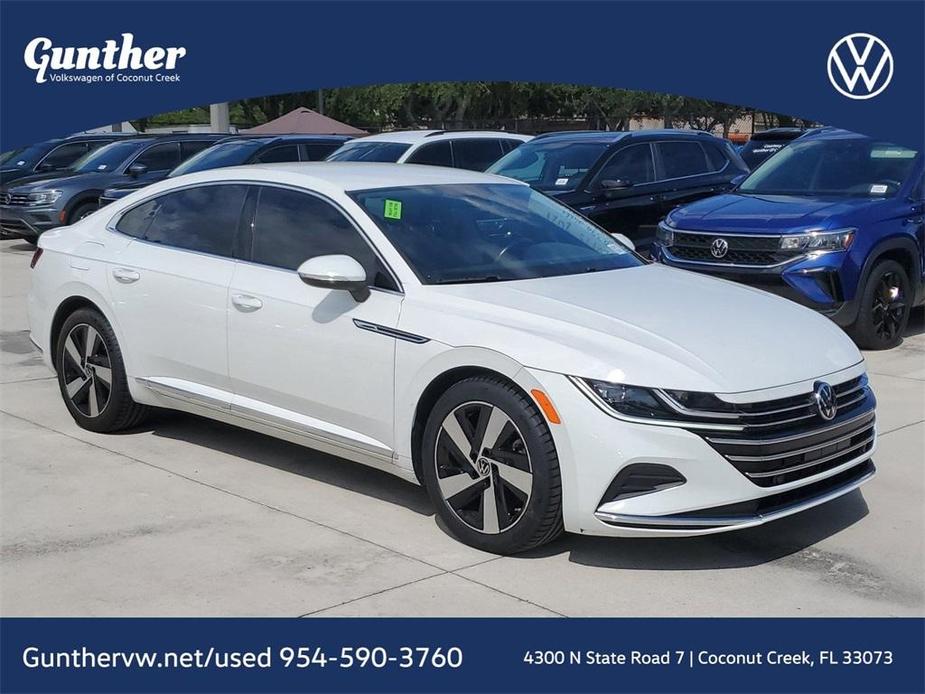 used 2021 Volkswagen Arteon car, priced at $21,477