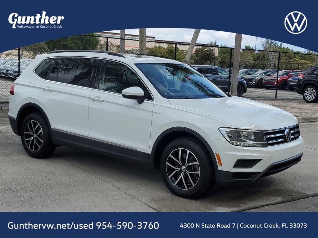 used 2021 Volkswagen Tiguan car, priced at $15,398