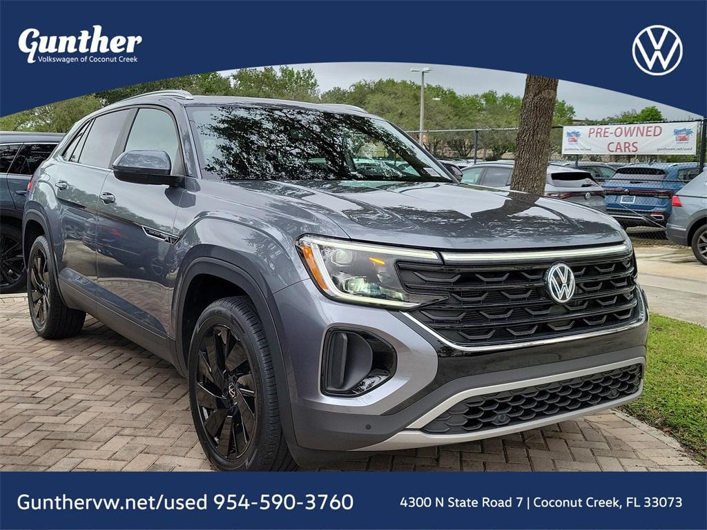 used 2024 Volkswagen Atlas Cross Sport car, priced at $31,577