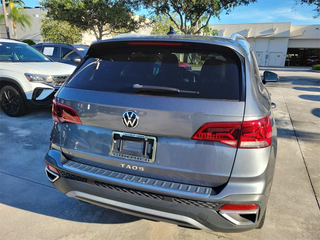 used 2022 Volkswagen Taos car, priced at $17,998