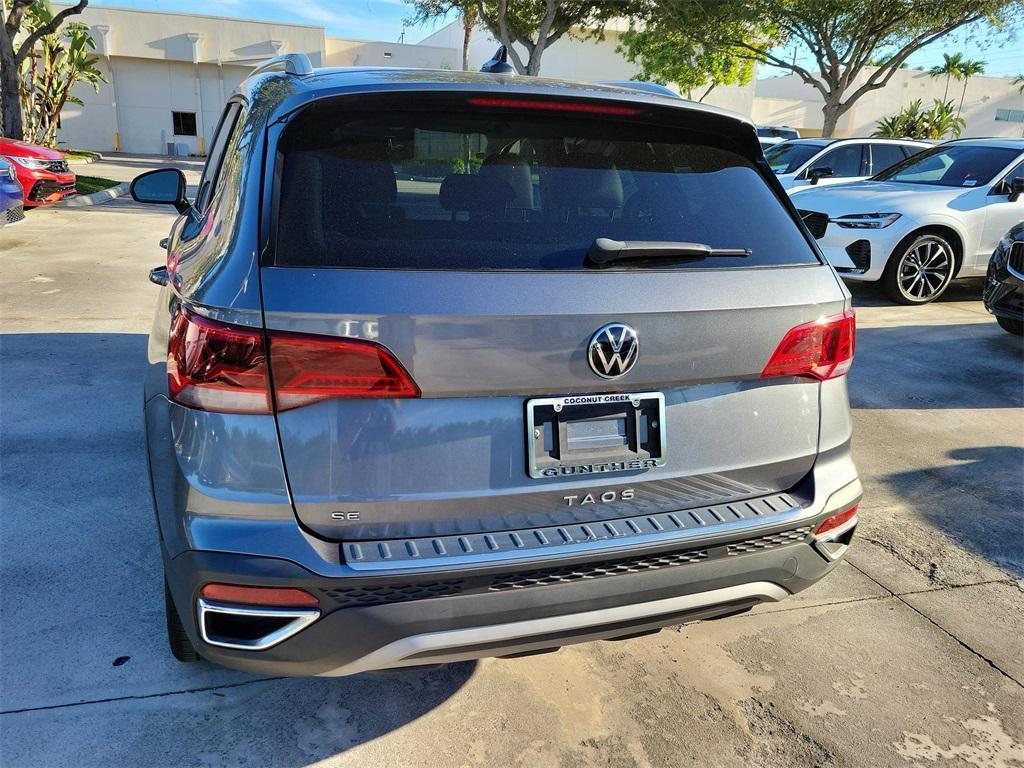 used 2022 Volkswagen Taos car, priced at $17,998