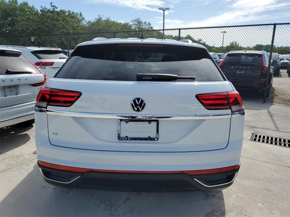 used 2021 Volkswagen Atlas Cross Sport car, priced at $25,677