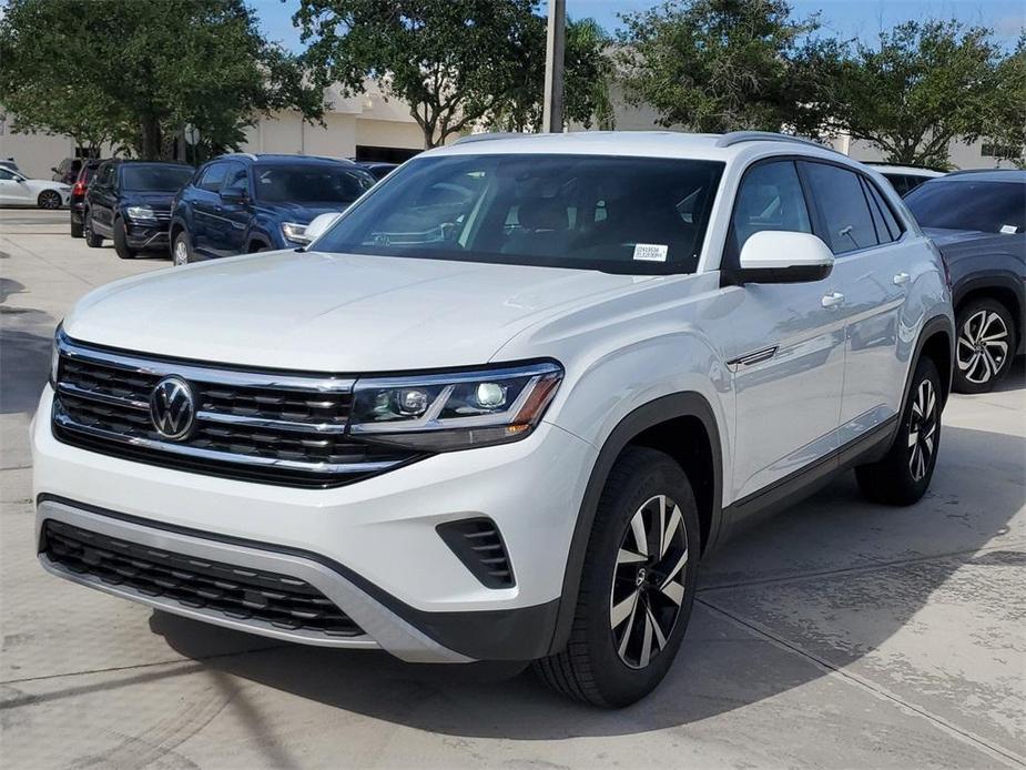 used 2021 Volkswagen Atlas Cross Sport car, priced at $25,677