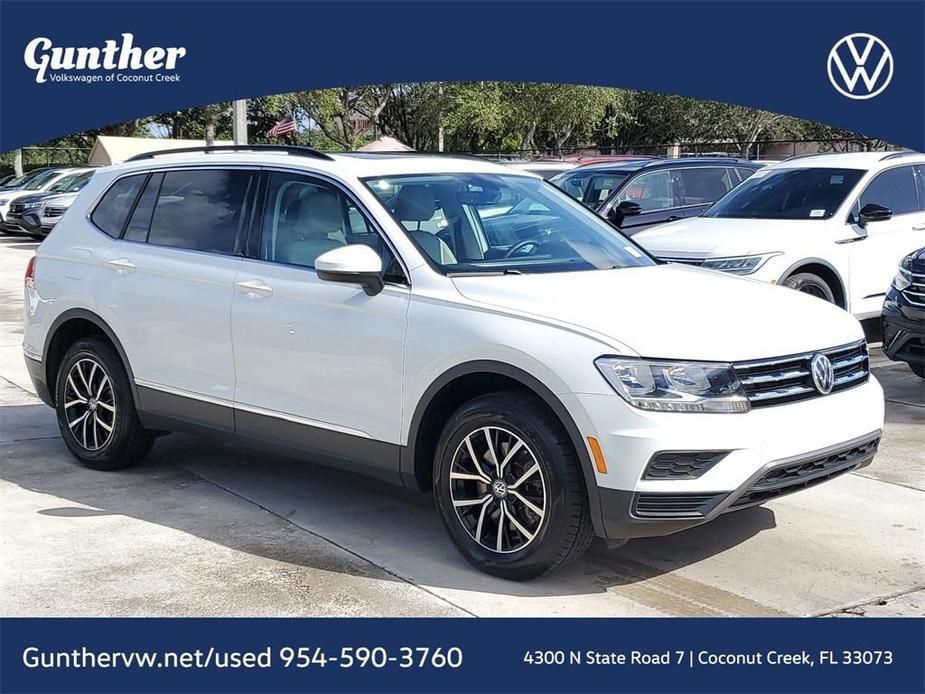 used 2021 Volkswagen Tiguan car, priced at $19,977