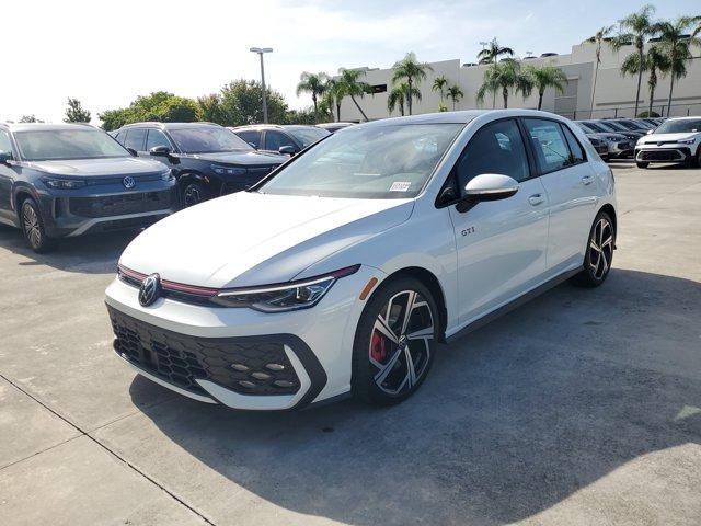 new 2025 Volkswagen Golf GTI car, priced at $39,028