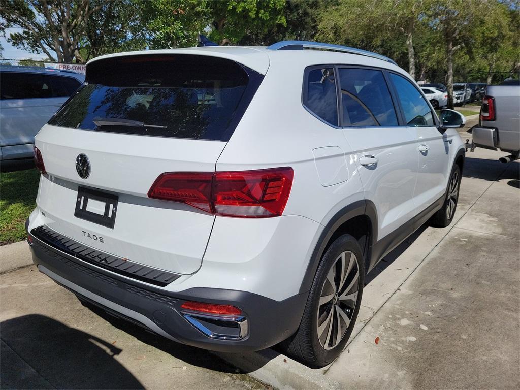 used 2024 Volkswagen Taos car, priced at $21,977
