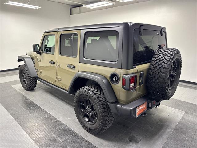 new 2025 Jeep Wrangler car, priced at $43,498