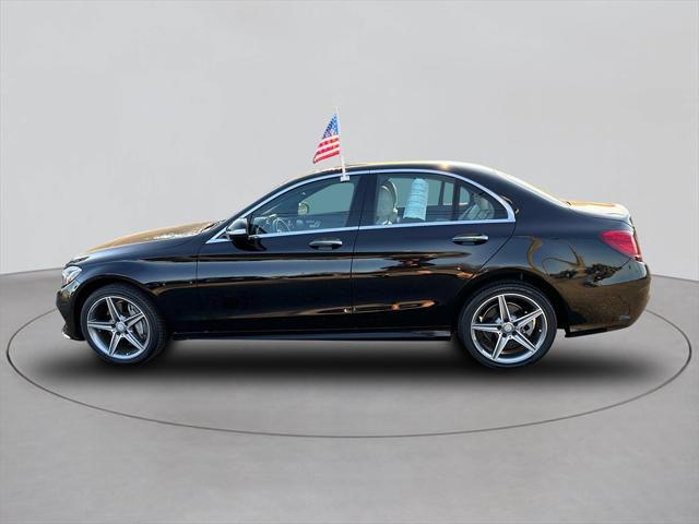 used 2015 Mercedes-Benz C-Class car, priced at $18,885