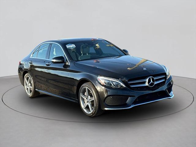 used 2015 Mercedes-Benz C-Class car, priced at $18,885